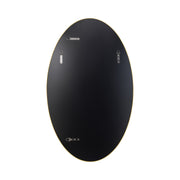 Varaluz Tablet Oval Wall Mirror, 24"W x 40"H, Gold
