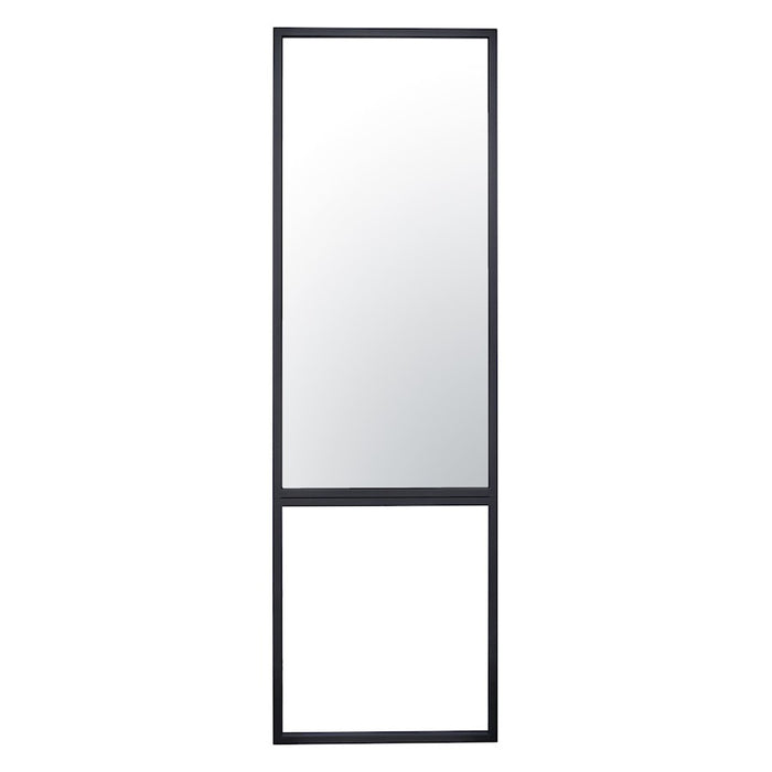 Varaluz Hopscotch 20x64 Floor/Wall Mirror, Black - 459MI20BL