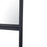 Varaluz Hopscotch 20x64 Floor/Wall Mirror, Black