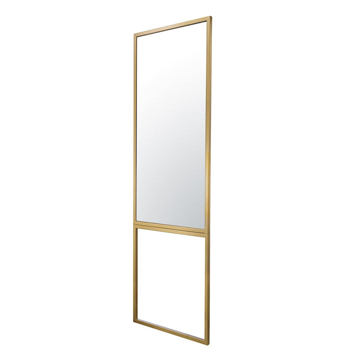 Varaluz Hopscotch 20x64 Floor/Wall Mirror, Gold