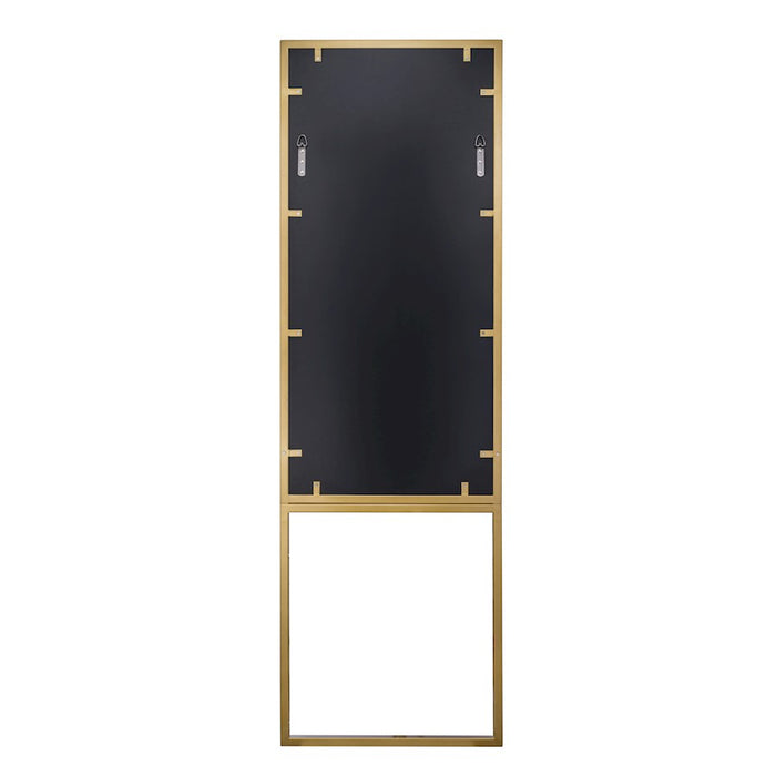 Varaluz Hopscotch 20x64 Floor/Wall Mirror, Gold