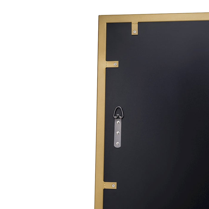 Varaluz Hopscotch 20x64 Floor/Wall Mirror, Gold