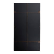 Varaluz Kye Vertical Rounded Rectangular Wall Mirror, Bronze