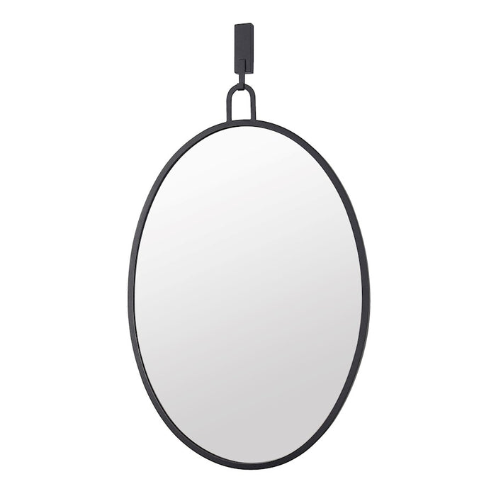 Varaluz Stopwatch Oval Powder Room Mirror