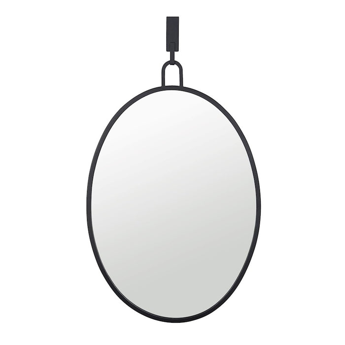 Varaluz Stopwatch Oval Powder Room Mirror