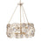 Varaluz Ethereal Rose 6 Light Chandelier, Havana Gold Ombre - 500C06HGOB