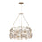 Varaluz Ethereal Rose 6 Light Chandelier, Havana Gold Ombre