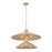 Varaluz Hilton Head 9 Light 2-Tier Pendant, Gold/Seagrass