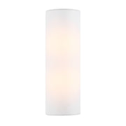 Varaluz Patchwork 2 Light ADA Bath Light, Black/Brass/White Cotton - 503B02BLSB