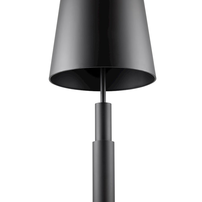 Varaluz Giustino 6 Light Floor Lamp, Matte Black/Matte Black