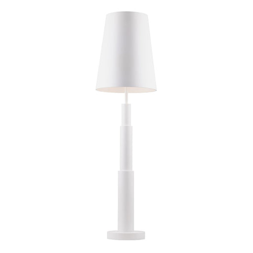 Varaluz Giustino 6 Light Floor Lamp, Matte White/Matte White