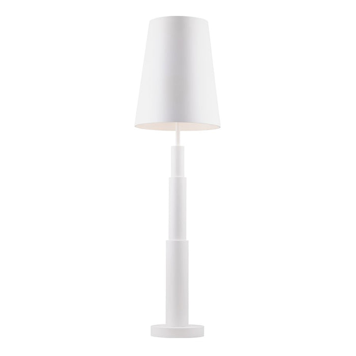 Varaluz Giustino 6 Light Floor Lamp, Matte White/Matte White