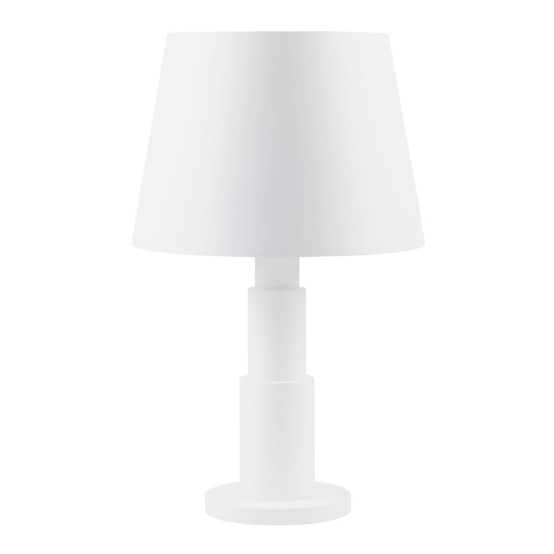 Varaluz Giustino 3 Light Table Lamp, Matte White/Matte White - 504T03MW