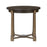 Varaluz Nob Hill Center Table, Aged Barrel/Dark Brown Oak