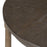 Varaluz Nob Hill Center Table, Aged Barrel/Dark Brown Oak