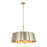 Varaluz Peep Show 5-Lt Pendant, Sunwashed Silver/Brushed Sienna - 518P05SSBS