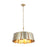 Varaluz Peep Show 5-Lt Pendant, Sunwashed Silver/Brushed Sienna