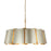 Varaluz Peep Show 8-Lt Pendant, Sunwashed Silver/Brushed Sienna - 518P08SSBS