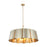 Varaluz Peep Show 8-Lt Pendant, Sunwashed Silver/Brushed Sienna