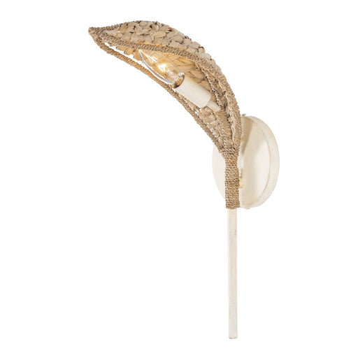 Varaluz Century Palm 1-Lt Sconce, Country White - 519W01CW