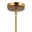 Varaluz Desert Flyer 3-Lt Pendant/Semi-Flush Mount, Brass/Walnut