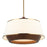 Varaluz Desert Flyer 6-Lt Pendant, Satin Brass/Medium Walnut - 520P06SBW