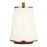Varaluz Desert Flyer 2-Lt Sconce, Satin Brass/Medium Walnut