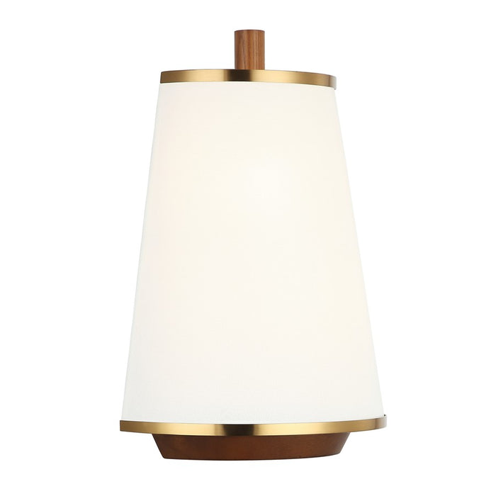 Varaluz Desert Flyer 2-Lt Sconce, Satin Brass/Medium Walnut