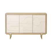 Varaluz Montage Credenza, Light Oak/Parchment Wood - 522ST54A