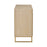 Varaluz Montage Credenza, Light Oak/Parchment Wood