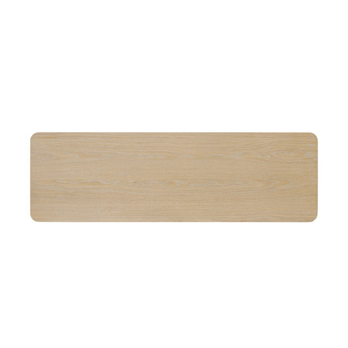 Varaluz Montage Credenza, Light Oak/Parchment Wood