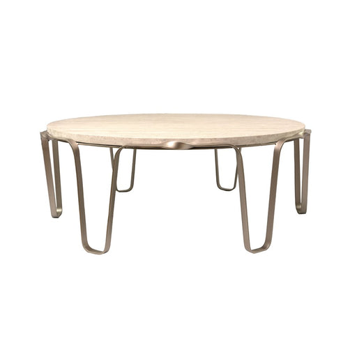 Varaluz Devereaux Coffee Table, Chablis Silver - 525TC41A