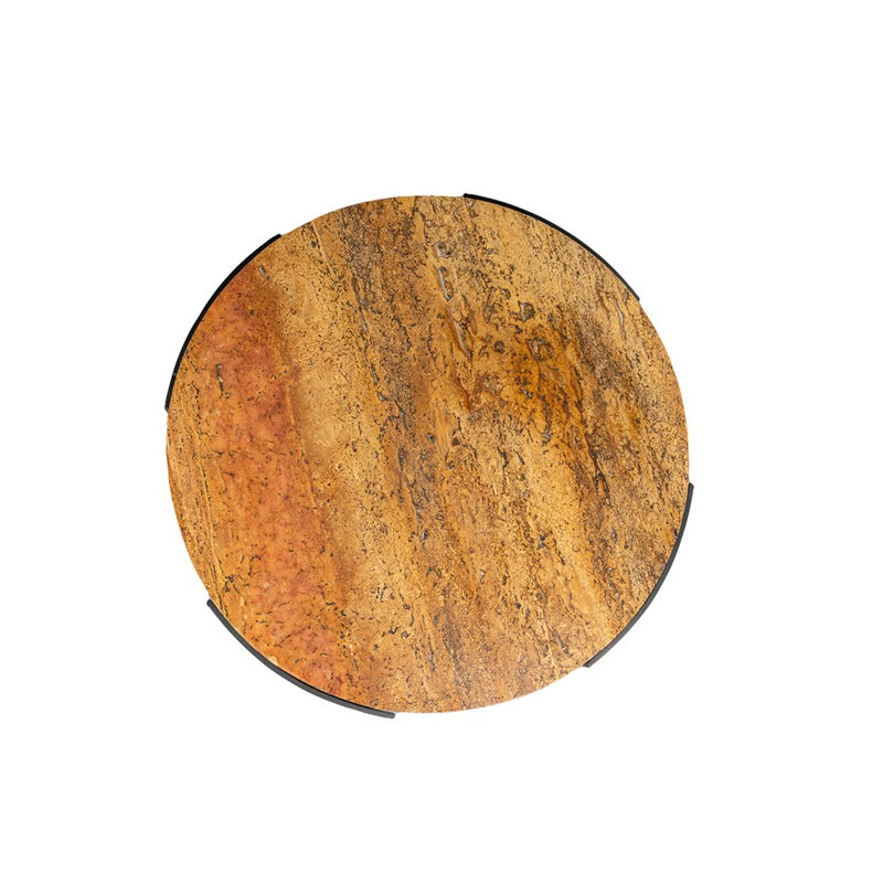 Varaluz Brenham Side Table, Onyx