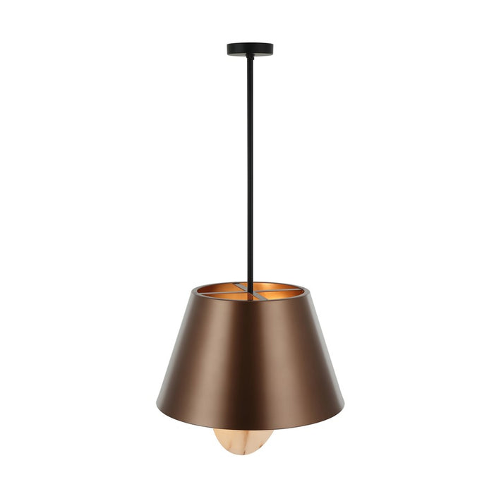 Varaluz Rock On 4-Lt Pendant, Brontourage/Matte Black