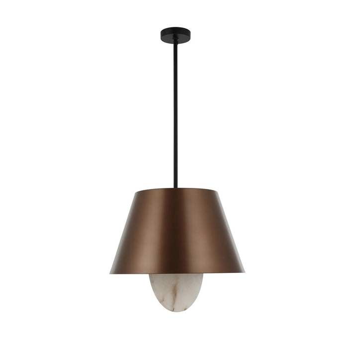 Varaluz Rock On 4-Lt Pendant, Brontourage/Matte Black