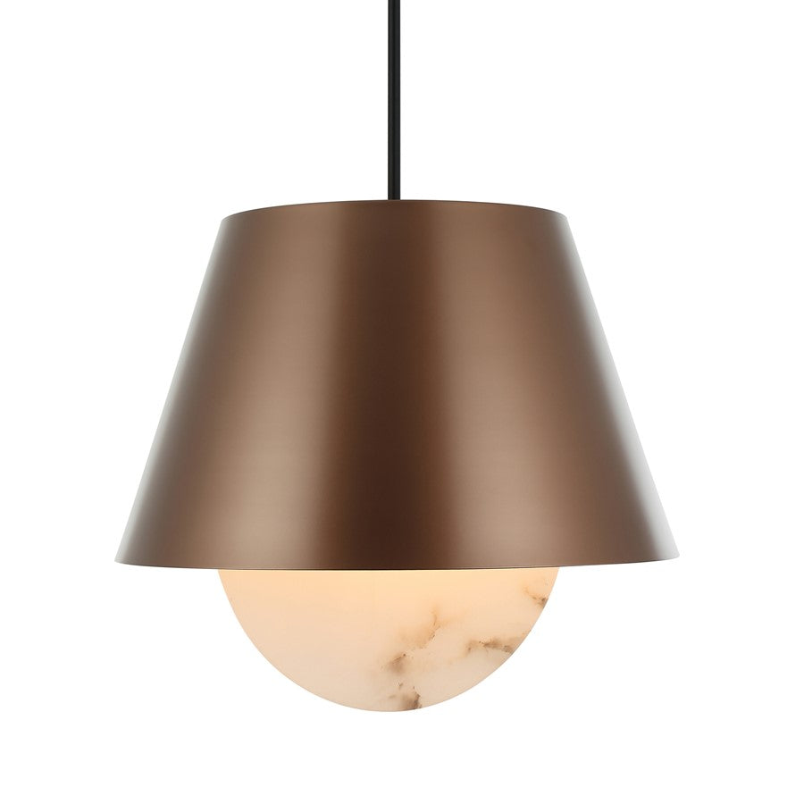 Varaluz Rock On 6-Lt Pendant, Brontourage/Matte Black - 529P06BGMB