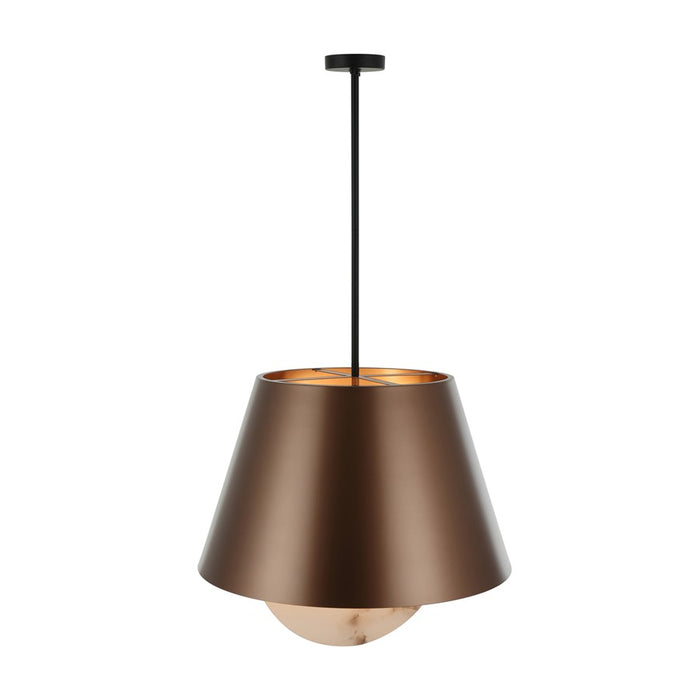 Varaluz Rock On 6-Lt Pendant, Brontourage/Matte Black