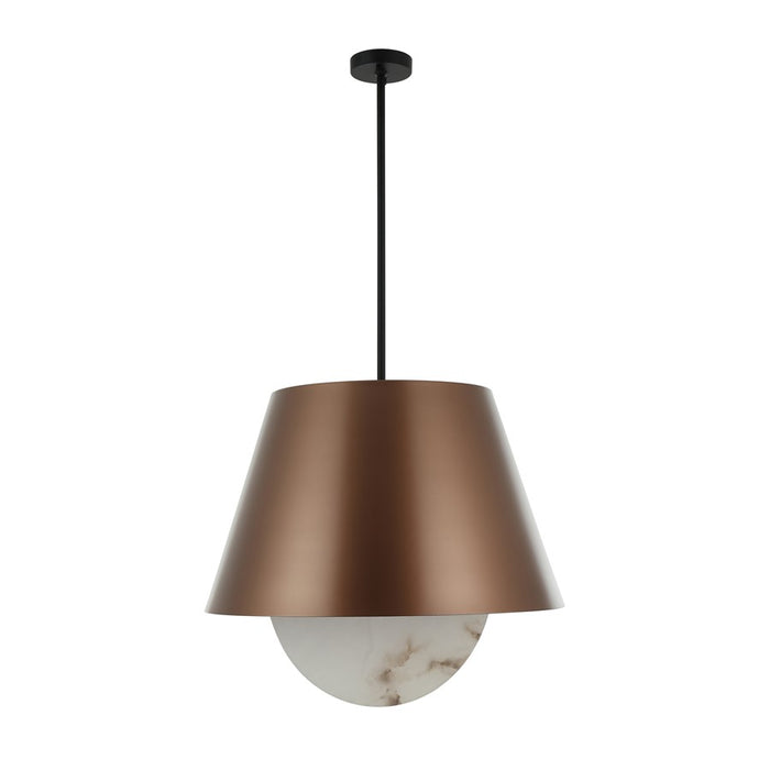 Varaluz Rock On 6-Lt Pendant, Brontourage/Matte Black