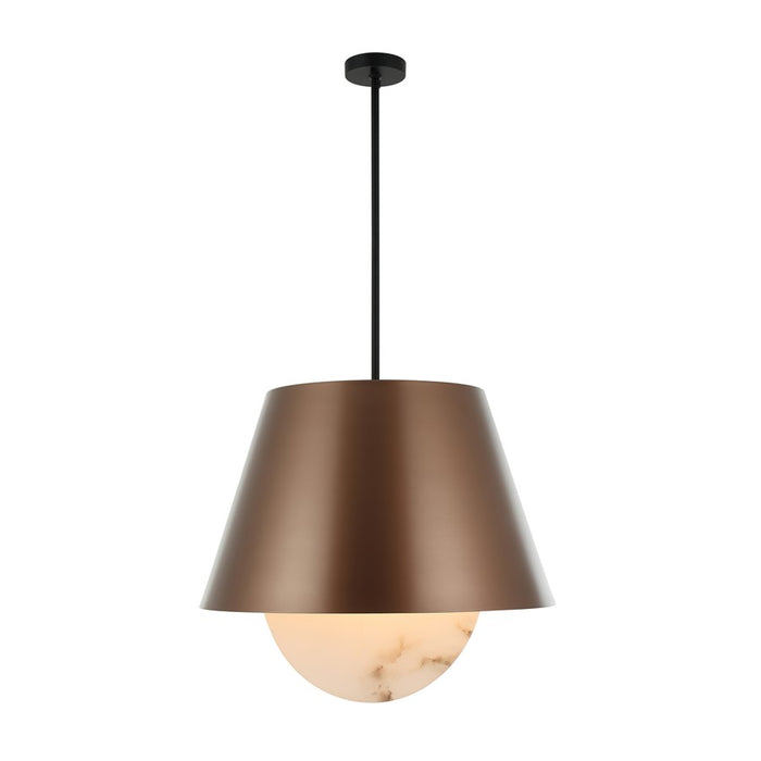 Varaluz Rock On 6-Lt Pendant, Brontourage/Matte Black