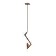 Varaluz Down the Wrong Path 1 Light Pendant, Brontourage/Seedy