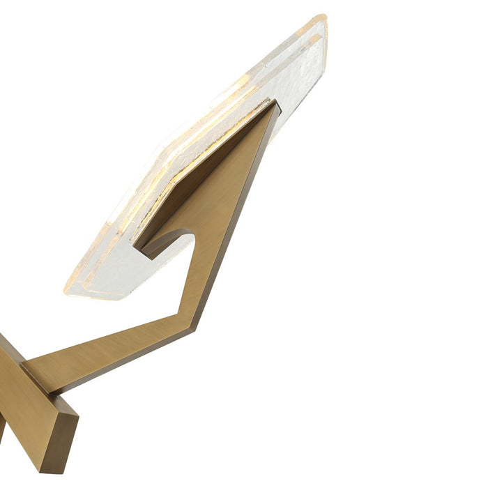 Varaluz Down the Wrong Path 2-Lt Medium Linear, Brass Kisser