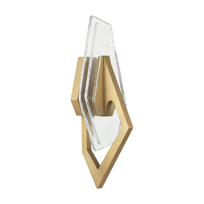 Varaluz Down the Wrong Path 1-Lt Sconce, Brass Kisser