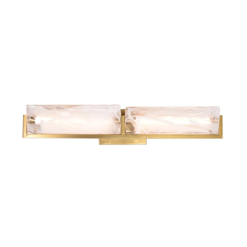 Varaluz Mingle 2-Lt Bath, Satin Brass - 531B02SB