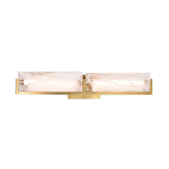 Varaluz Mingle 2-Lt Bath, Satin Brass - 531B02SB