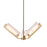 Varaluz Mingle 3-Lt Chandelier, Satin Brass - 531C03SB