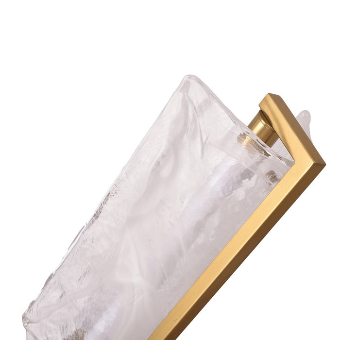 Varaluz Mingle 3-Lt Chandelier, Satin Brass