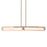 Varaluz Mingle 2-Lt Medium Linear, Satin Brass - 531N02SB