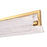 Varaluz Mingle 2-Lt Medium Linear, Satin Brass