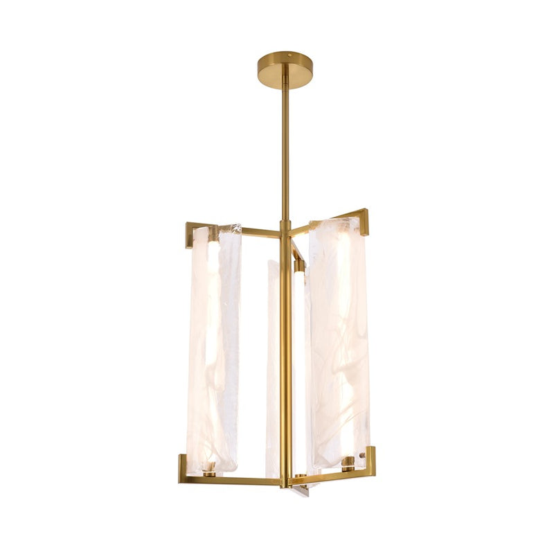 Varaluz Mingle 3-Lt Pendant, Satin Brass