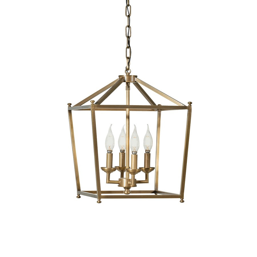 Varaluz Gridlock 4-Lt Pendant, Antique Bronze - 538P04ATB